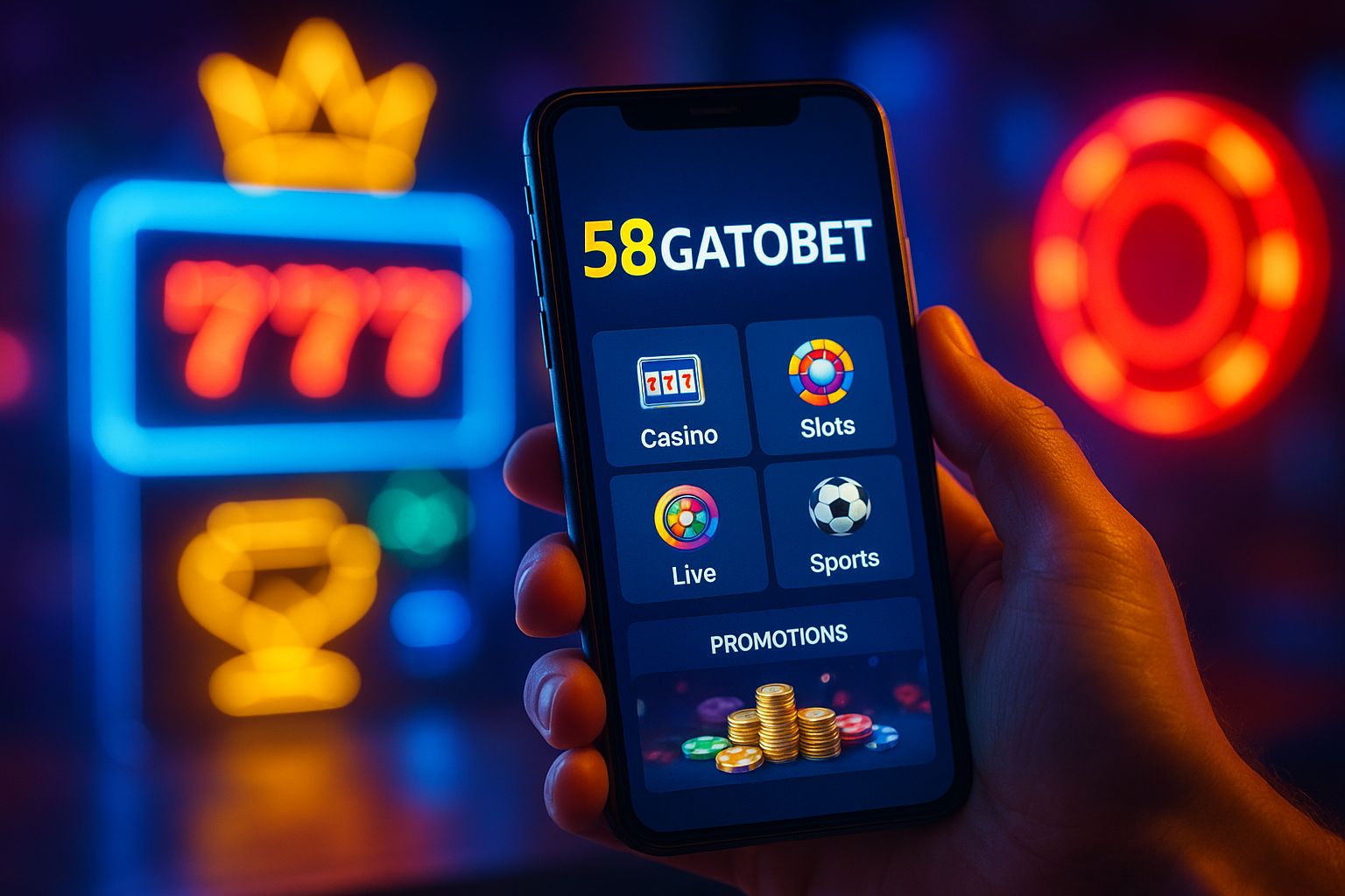 Baixar o 58GATOBET Cassino App