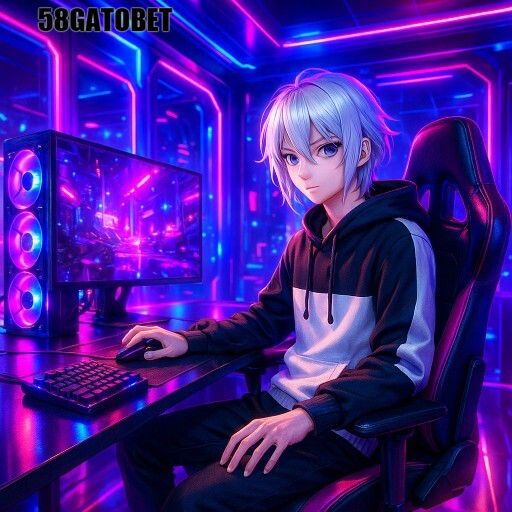 Imagem promocional da 58GATOBET mostrando a plataforma e suas vantagens