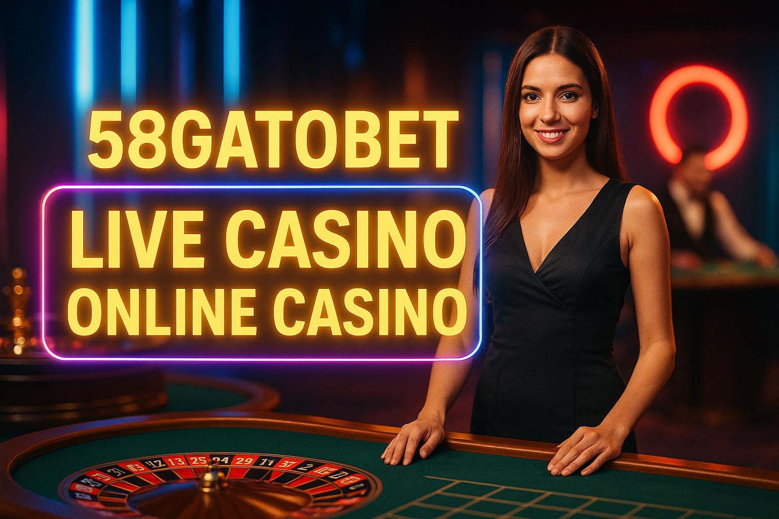 O 58GATOBET Live Casino lança promoções regularmente