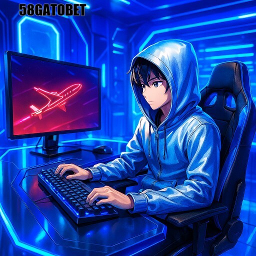 Imagem promocional da 58GATOBET mostrando a plataforma e suas vantagens