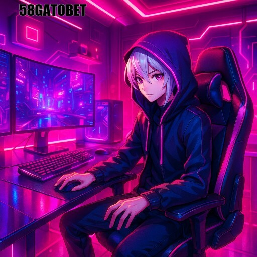 Imagem promocional da 58GATOBET evidenciando segurança reforçada e catálogo de jogos sempre atualizado