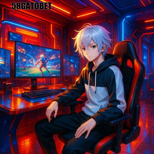 Imagem promocional da 58GATOBET mostrando a plataforma e suas vantagens