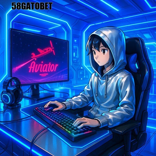 Imagem promocional da 58GATOBET mostrando a plataforma e suas vantagens