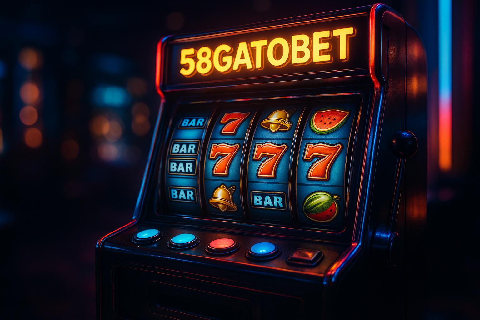 Explore o mundo das slot machines no 58GATOBET Casino